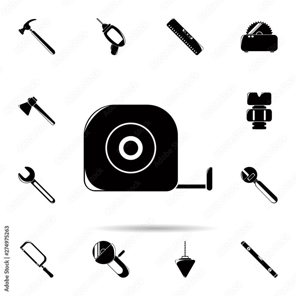 Poster building line icon. universal set of construction tools for website design and development, app deve