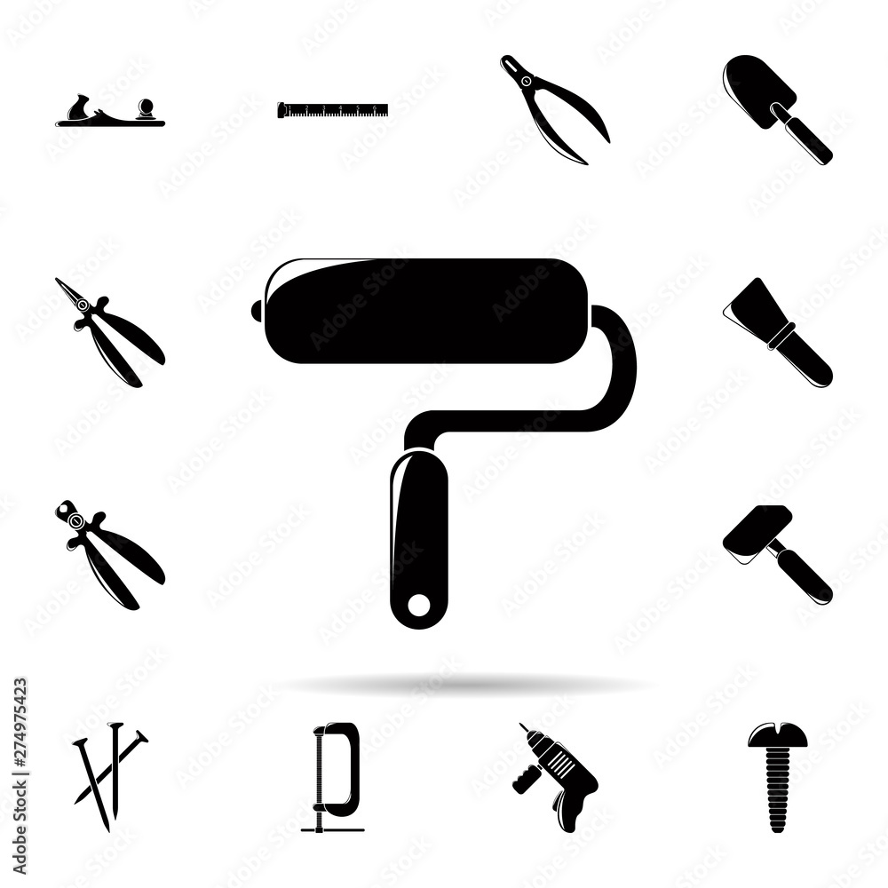 Poster cushion icon. universal set of construction tools for website design and development, app developmen