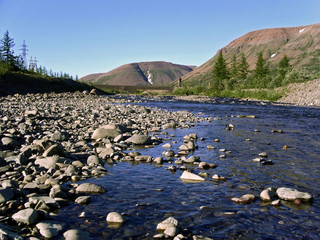 White nights beyond the Arctic Circle