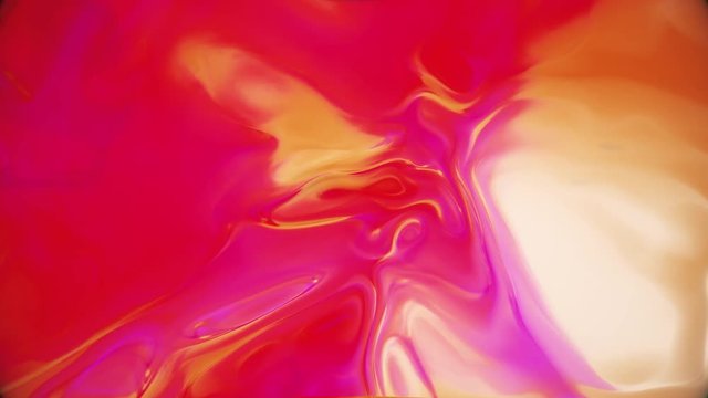 Warped Psychedelic Warm Abstract Background Loop