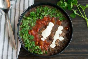Pork and Black Bean Soup