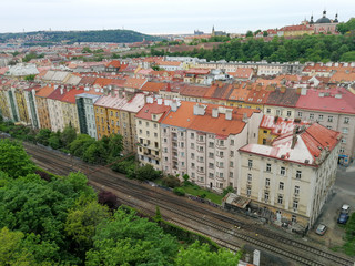 Old Prague city cityscape