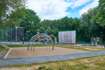 Storsj&ouml;parken a playground in &Aring;rsta Stockolm open for everyone