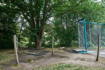 Storsjöparken a playground in Årsta Stockolm open for everyone