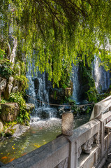 Fototapeta na wymiar Oriental Waterfall