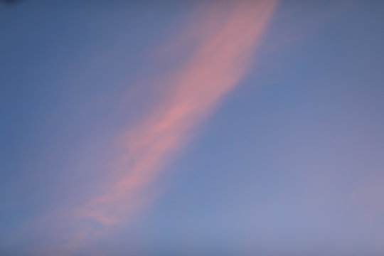 beautiful pink and blue colous sky clouds at sunset