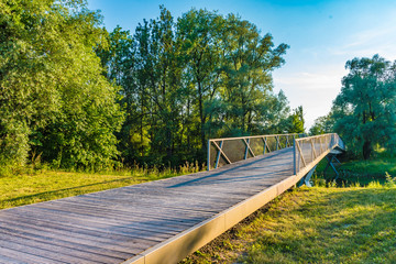 Brücke Mangfallpark Rosenheim