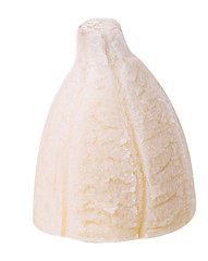 Peeled banana slice