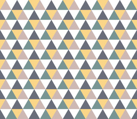 Triangular background. Seamless geometric pattern. Seamless abstract triangle geometrical background. Infinity geometric pattern. Vector illustration.