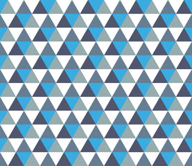 Fototapeta na wymiar Triangular background. Seamless geometric pattern. Seamless abstract triangle geometrical background. Infinity geometric pattern. Vector illustration.