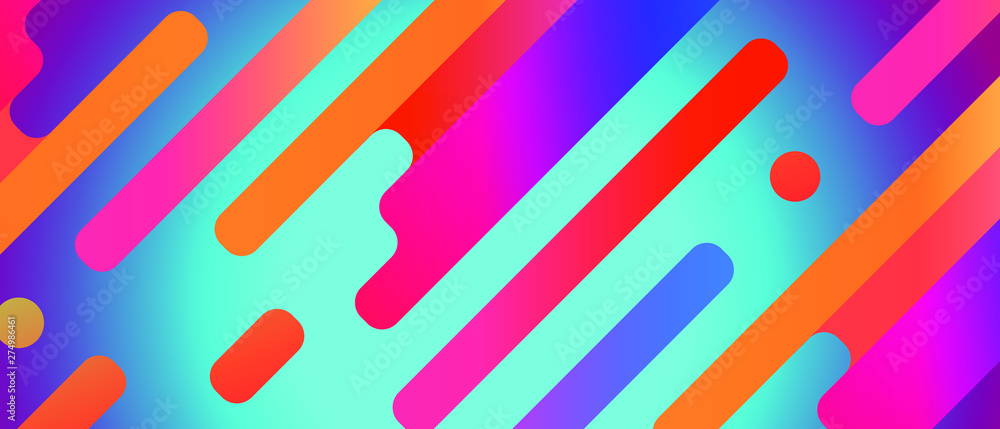 Poster abstract background.geometric background with gradient colors. eps10 vector