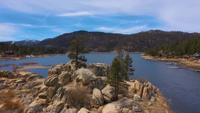 Boulder Bay in Big Bear California