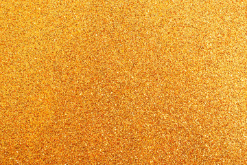 Golden glittering background texture