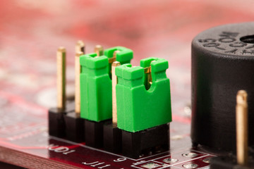 computer jumper closeup