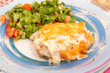 Cod fish with cream