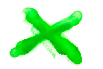 Obraz premium Graffiti grunge spray design element