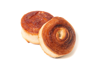 Rolled honey pastries