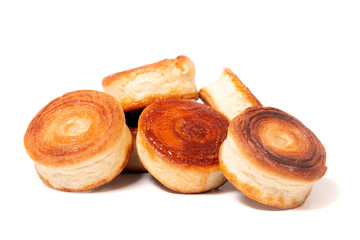 Rolled honey pastries