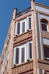 Modern Spanish apartment complex