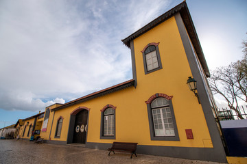 Streets on downtown Faro city