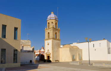 Fototapeta na wymiar Our Lady of the O Church Rota Cadiz Spain