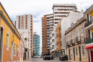 Fototapeta na wymiar Streets of Faro city