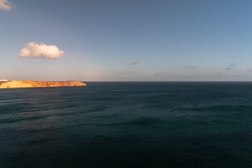 the sea on sagres viewpoint