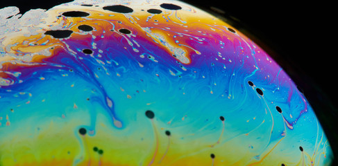 Liquid oil colorful texture
