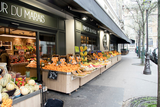 Shop and company logo PRIMEUR DU MARAIS