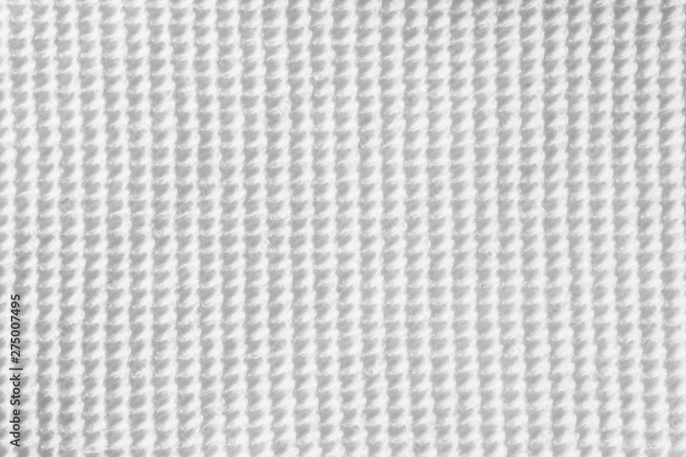 Aufkleber close up white fabric canvas texture background for design blackdrop or overlay background