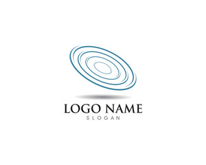 circle logo vector template icon illustration design 