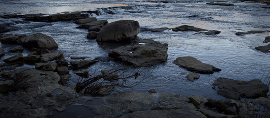 stones in the water