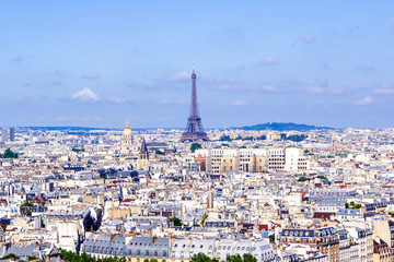 Fototapeta premium Vue sur Paris