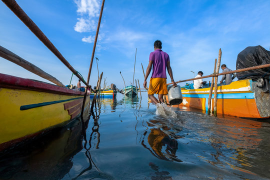 Fishing Boats, Jaffna, Sri Lanka