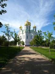 Capture the moments. Catherine's Cathedral. Pushkin.