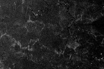 Plakat Black grunge stone texture close up. Abstract background