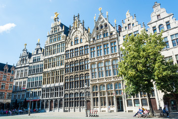 Fototapeta na wymiar Altstadt Antwerpen