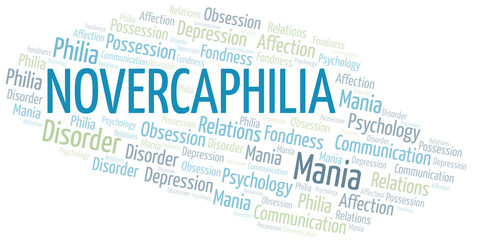 Novercaphilia word cloud. Type of Philia.