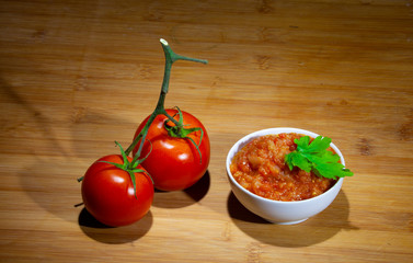 Tomato and Tomato Sauce  - soft light