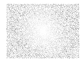 Egypt signs, hand drawn confetti concept. 