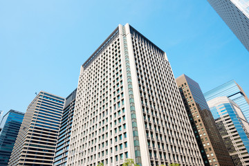 Obraz premium High-rise buildings - Marunouchi and Otemachi , Tokyo, Japan