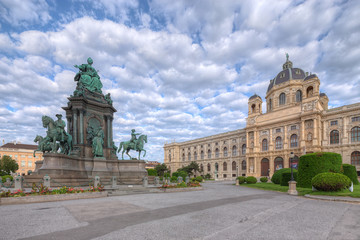 Fototapeta premium Square of Maria Theresa in Vienna