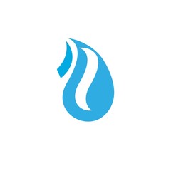 water drop Logo Template vector illustration design