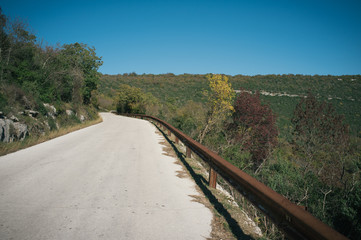 Finding hidden places in the Istria countryside, small towns and castle ruins