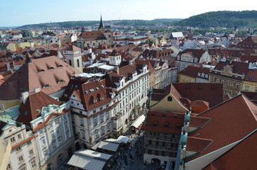 Fototapeta na wymiar Fotos urbanas en Praga