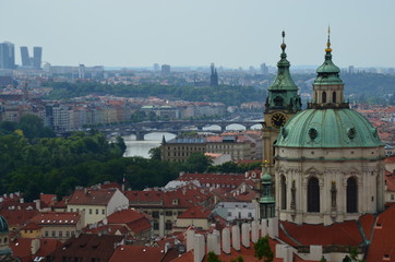 Fototapeta premium Fotos urbanas en Praga