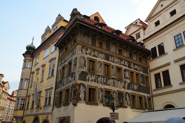 Obraz premium Fotos urbanas en Praga