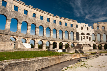 colosseum in Pula