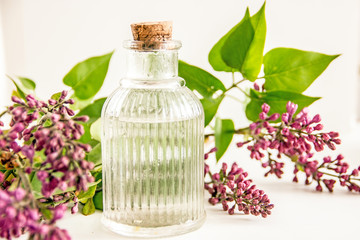 Natural organic herbal wellness cosmetics. Home cosmetics concept