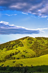 landscape in the mountains